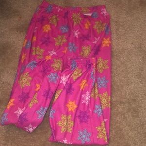 Girls Ankle-Length Pajama Pants